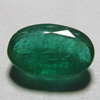 1.70 Ctw / 100% Natural Colombian Emerald Loose Gemstone Faceted Oval size - 6x10 mm
